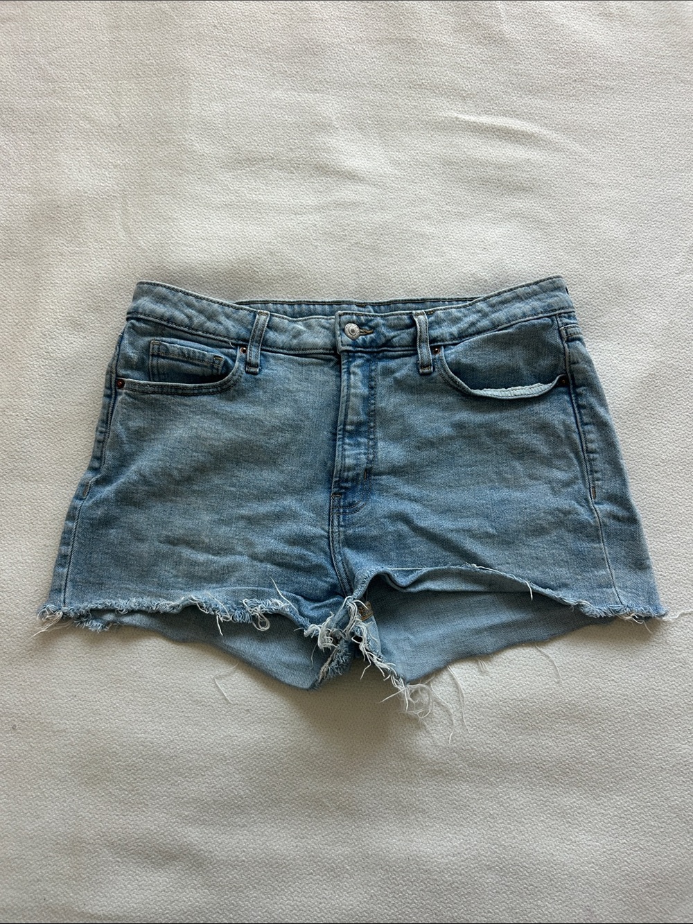 Old Navy Light Blue Denim Cutoff Shorts